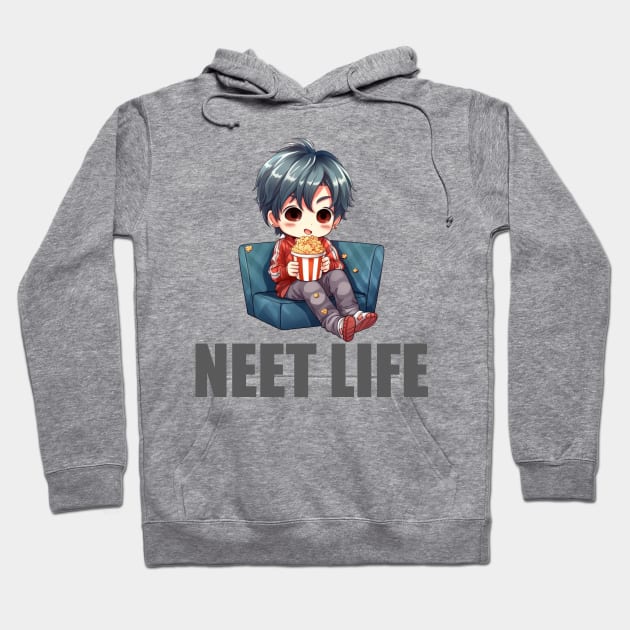 NEET LIFE Hoodie by FrenArt